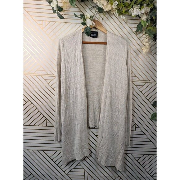 AKRIS for Bergdorf Goodman Women's Ivory Cardigan Open Front Size US G - Picture 1 of 8